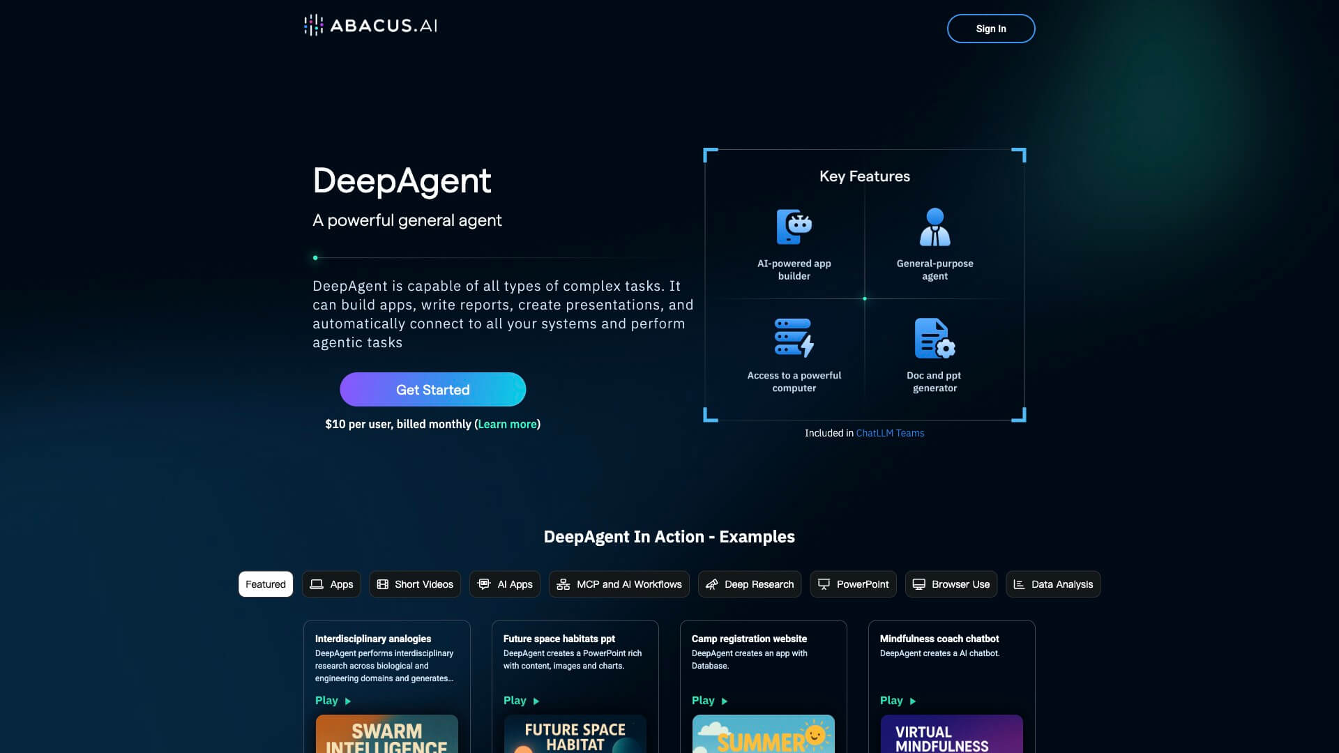 DeepAgent截图
