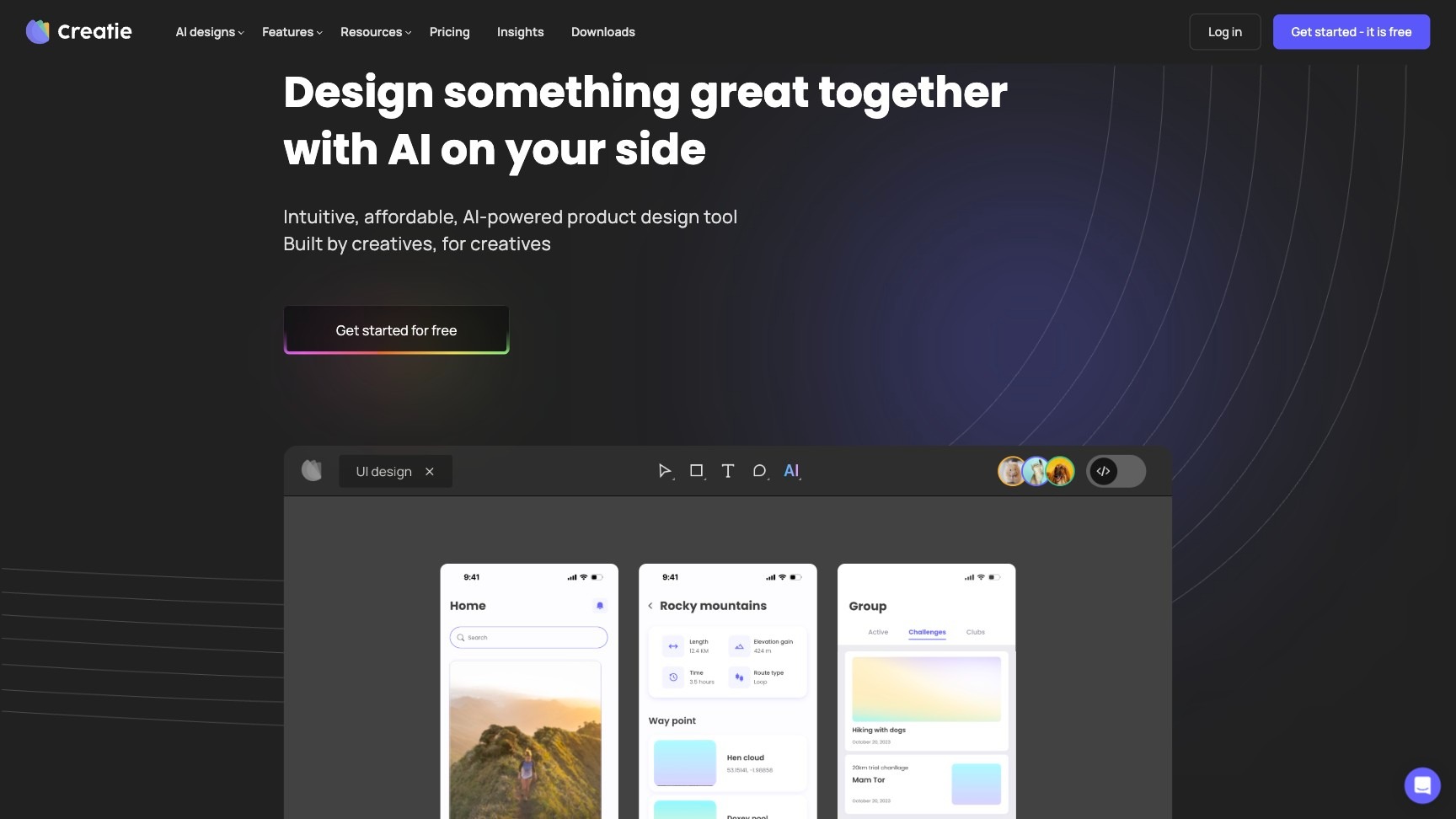 Creatie AI截图