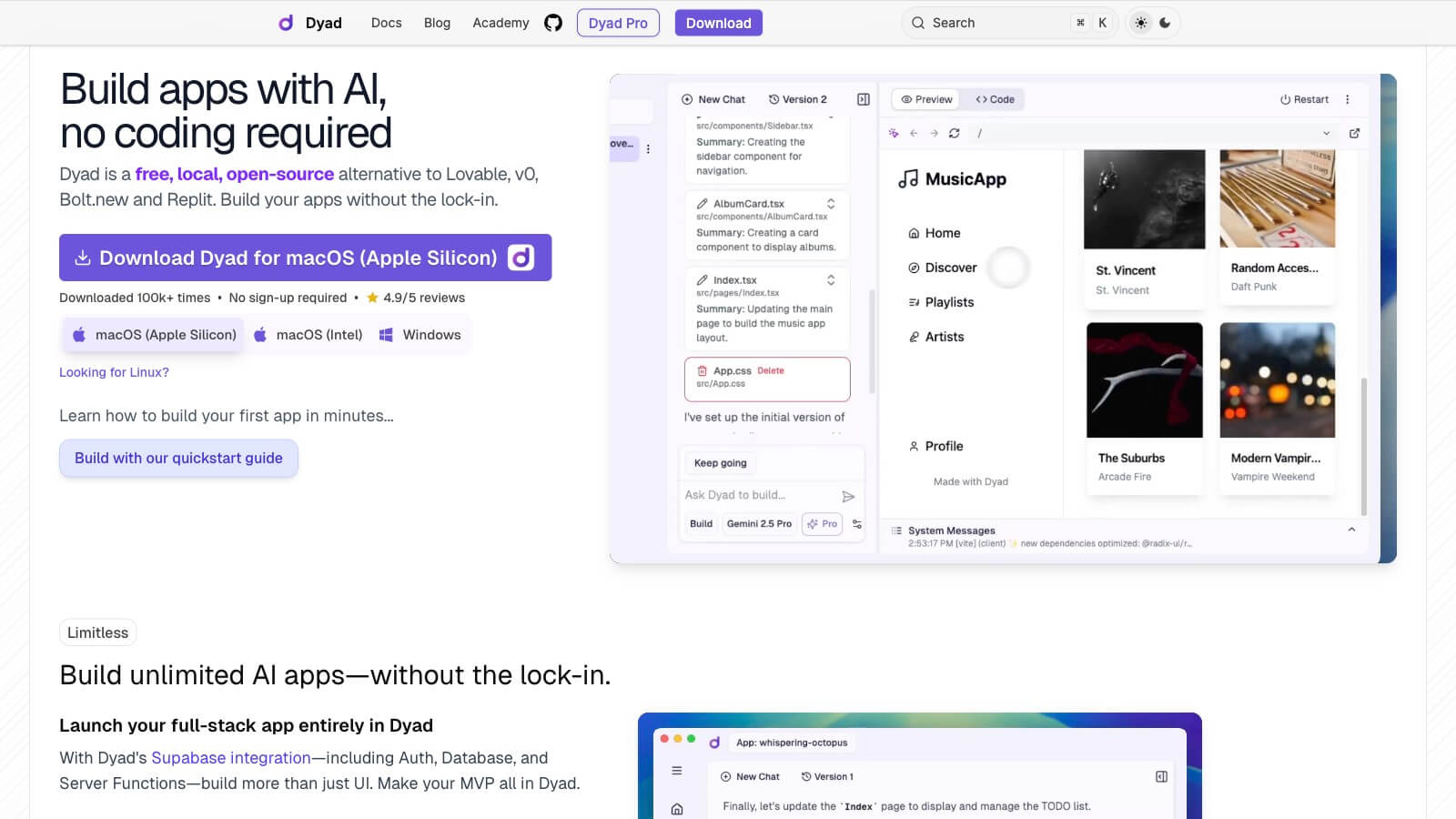 Dyad截图