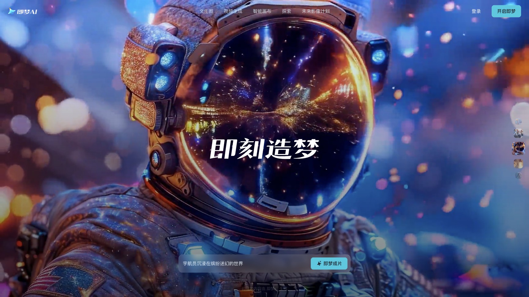 即梦AI截图