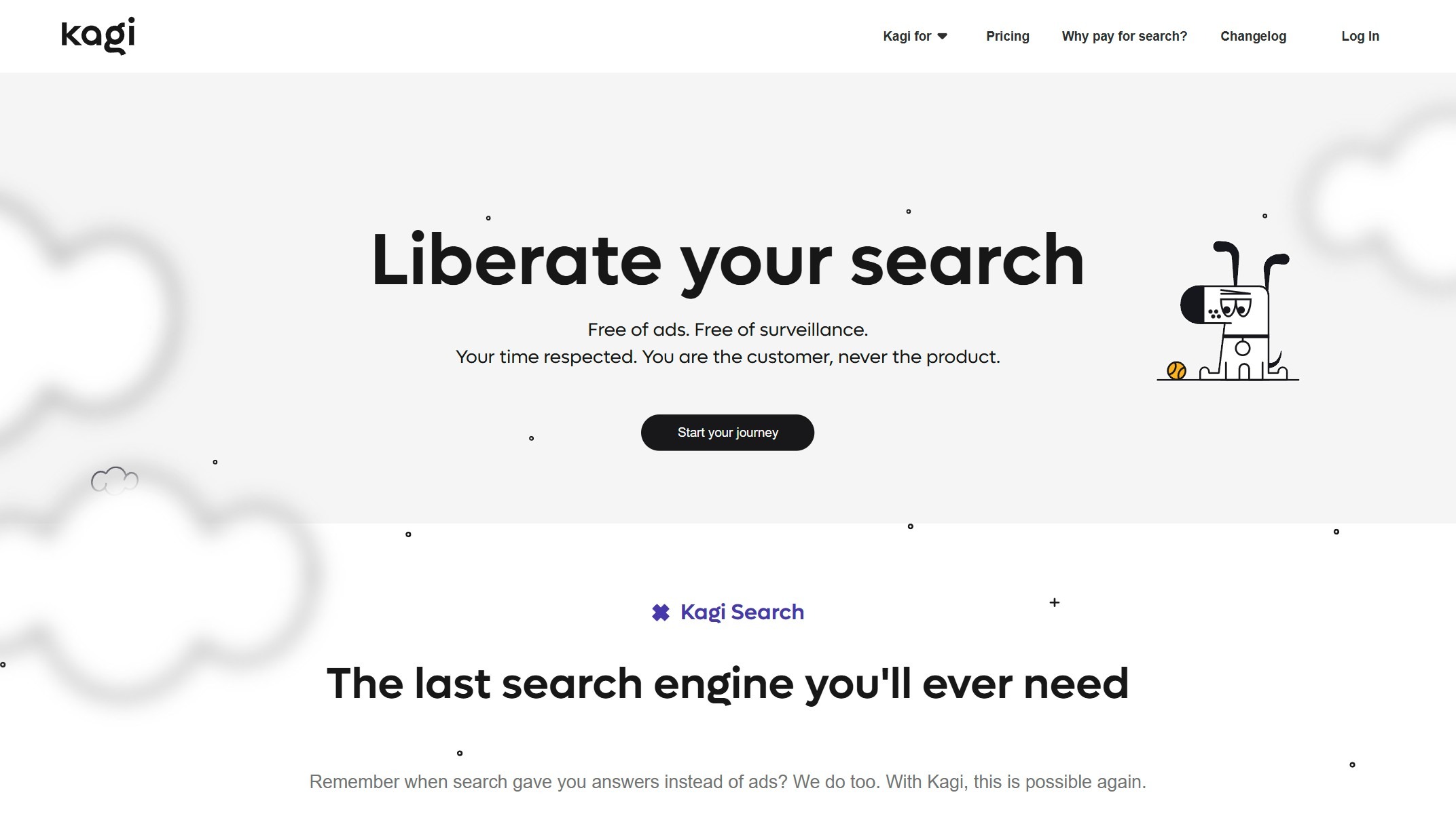 Kagi Search截图