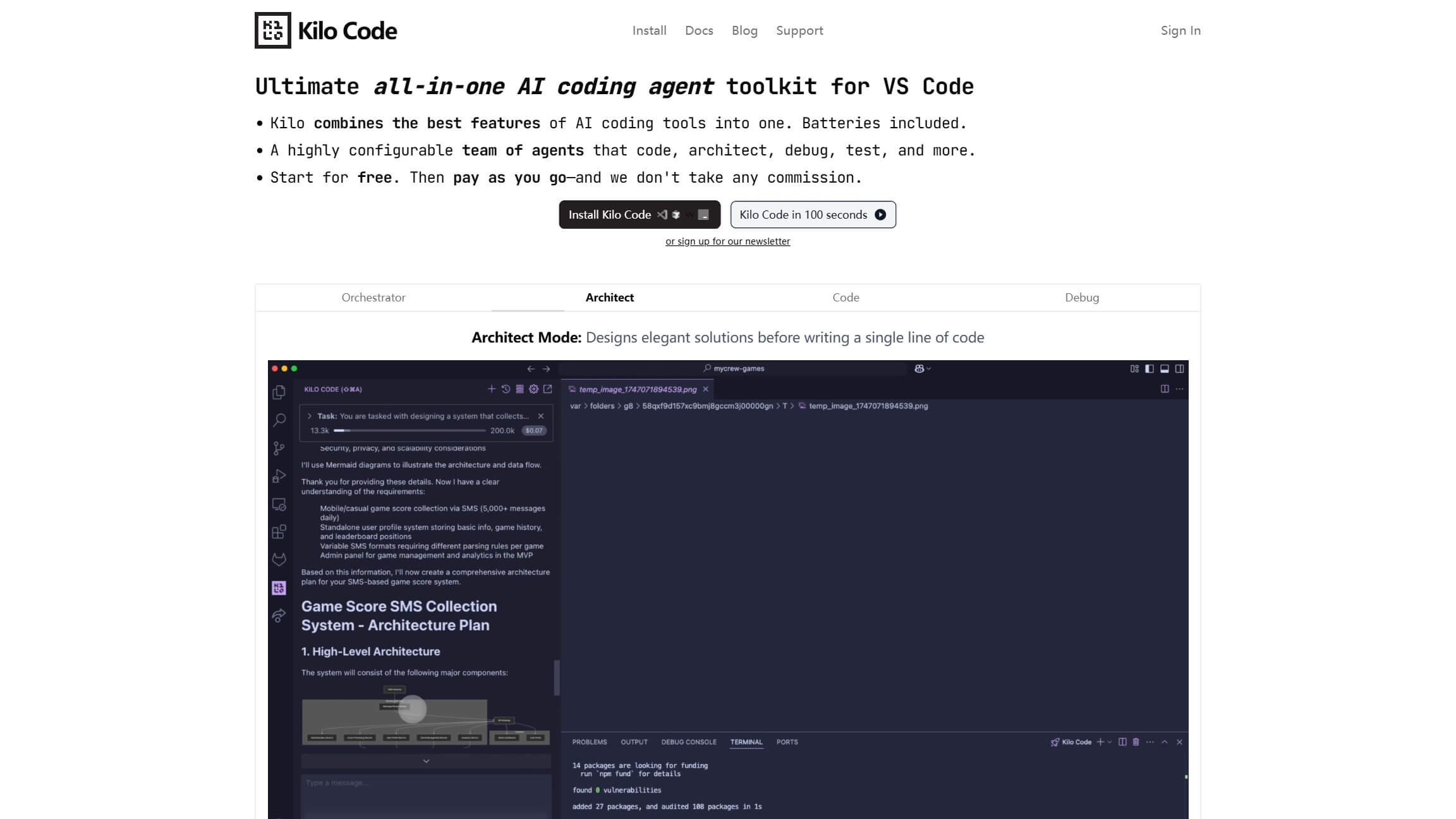 Kilo Code截图