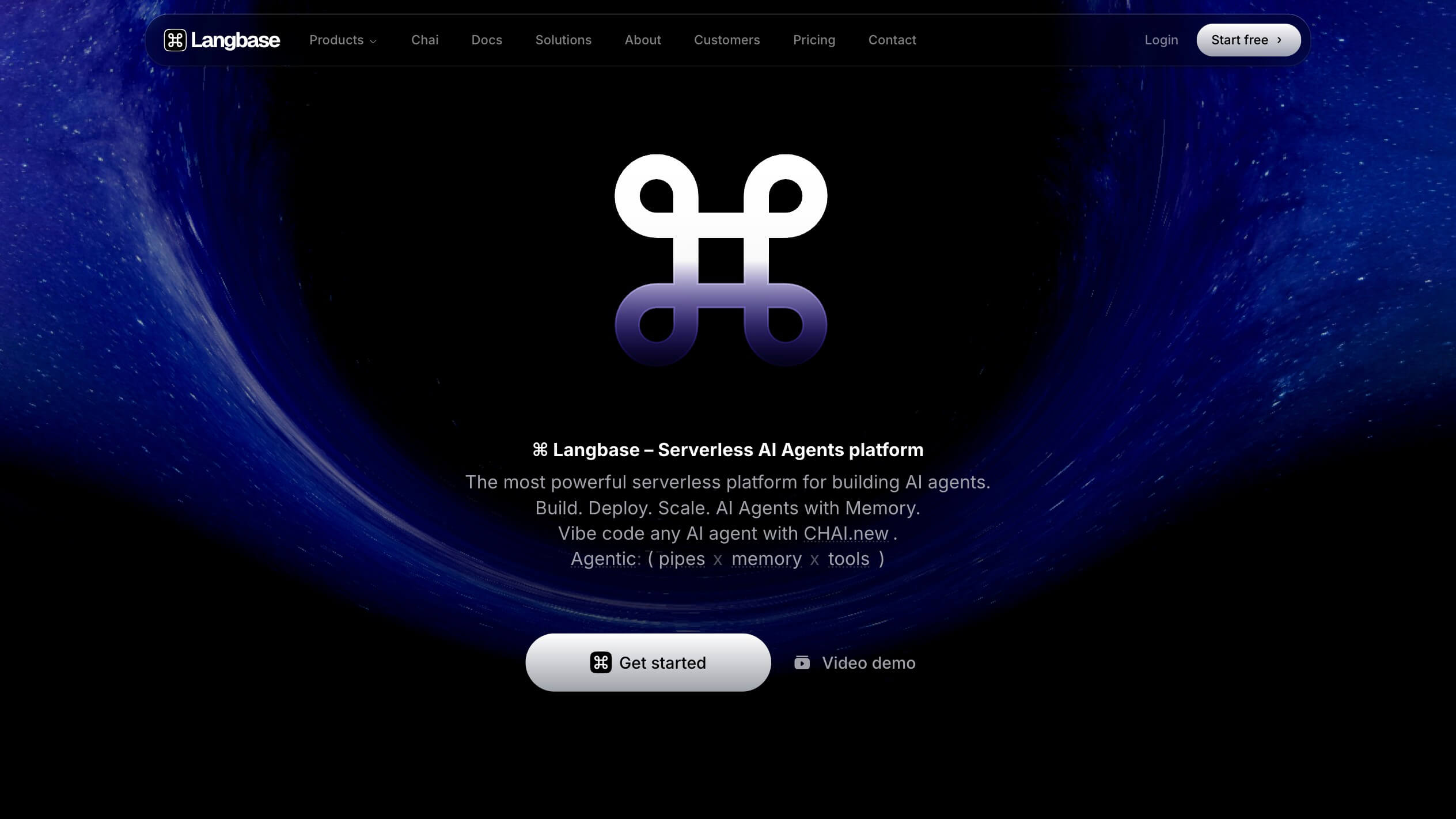 Langbase截图