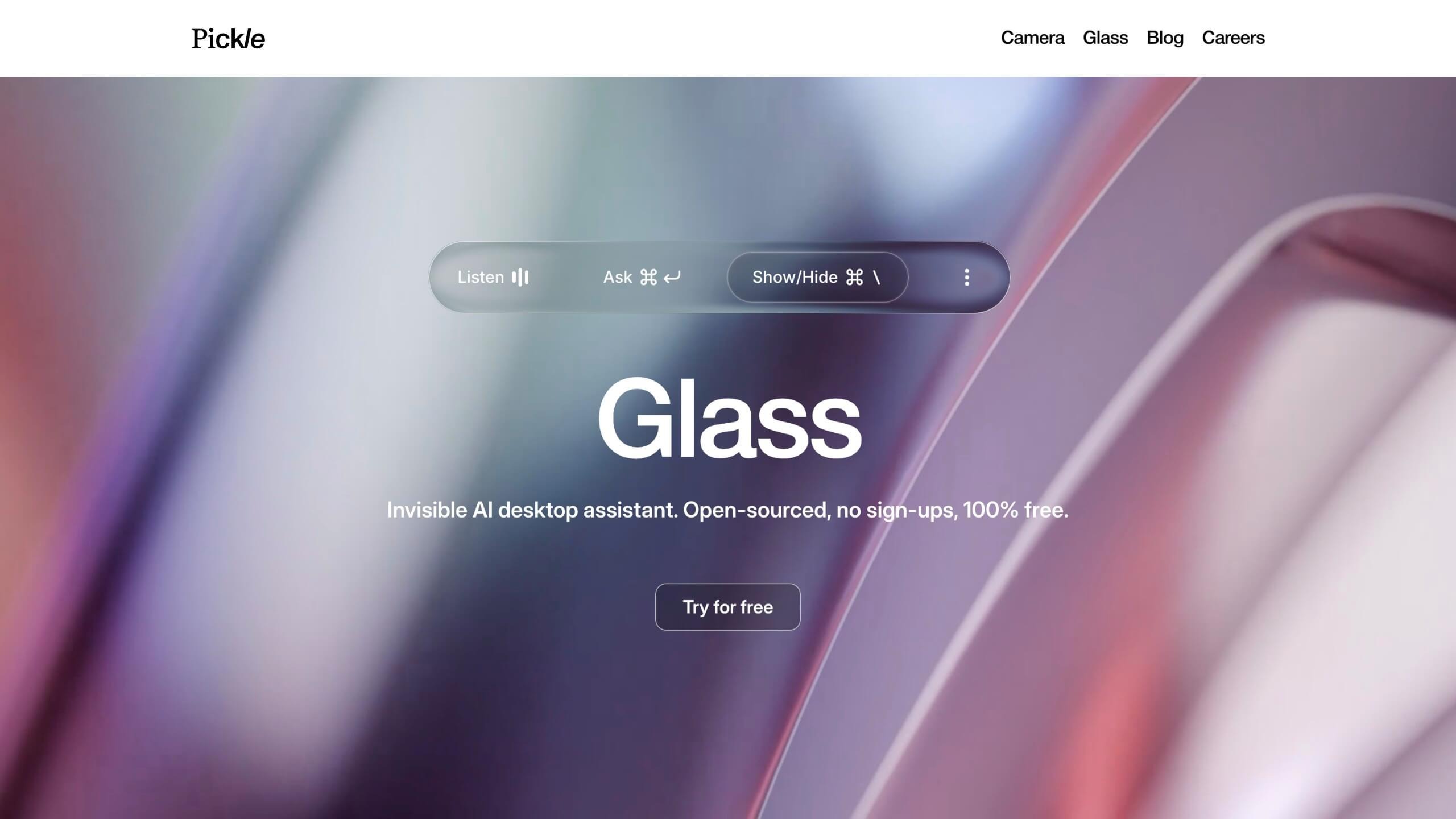 Glass截图