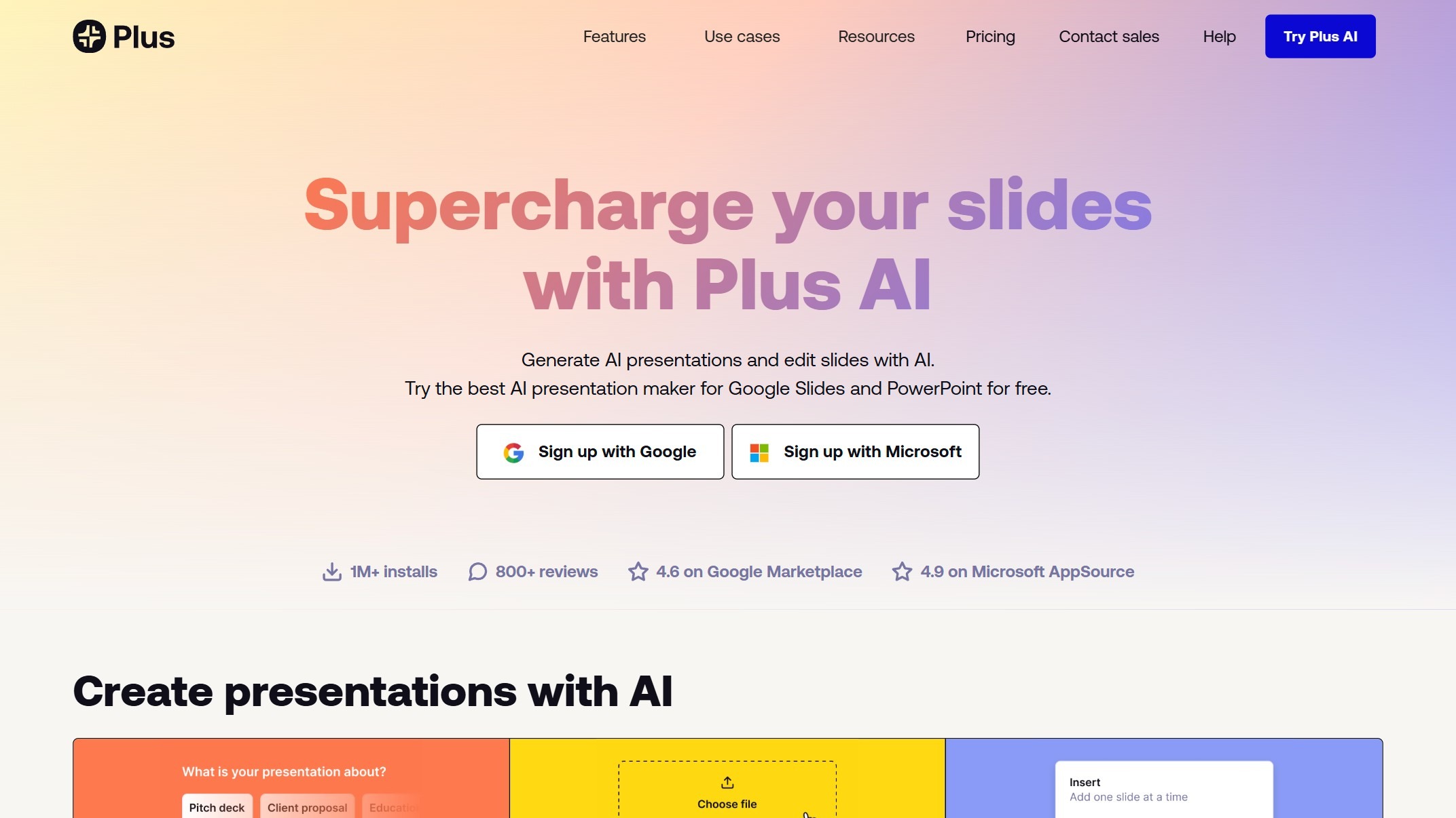Plus AI截图