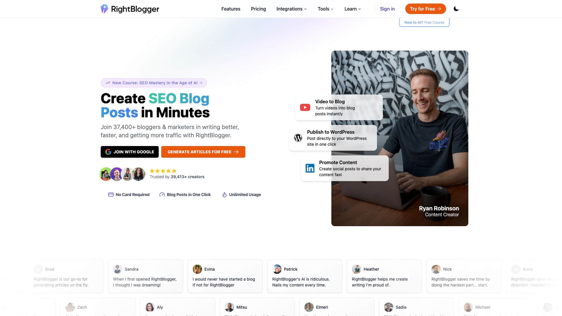 RightBlogger截图