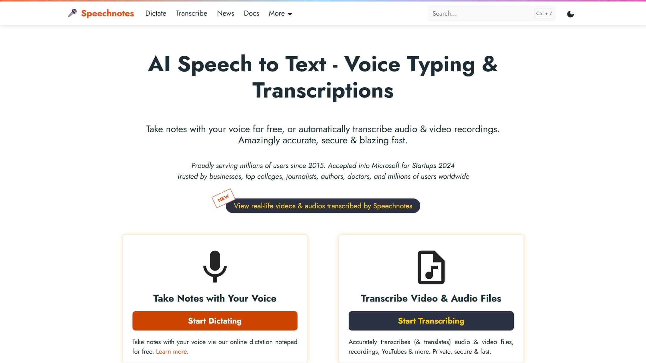 Speechnotes截图