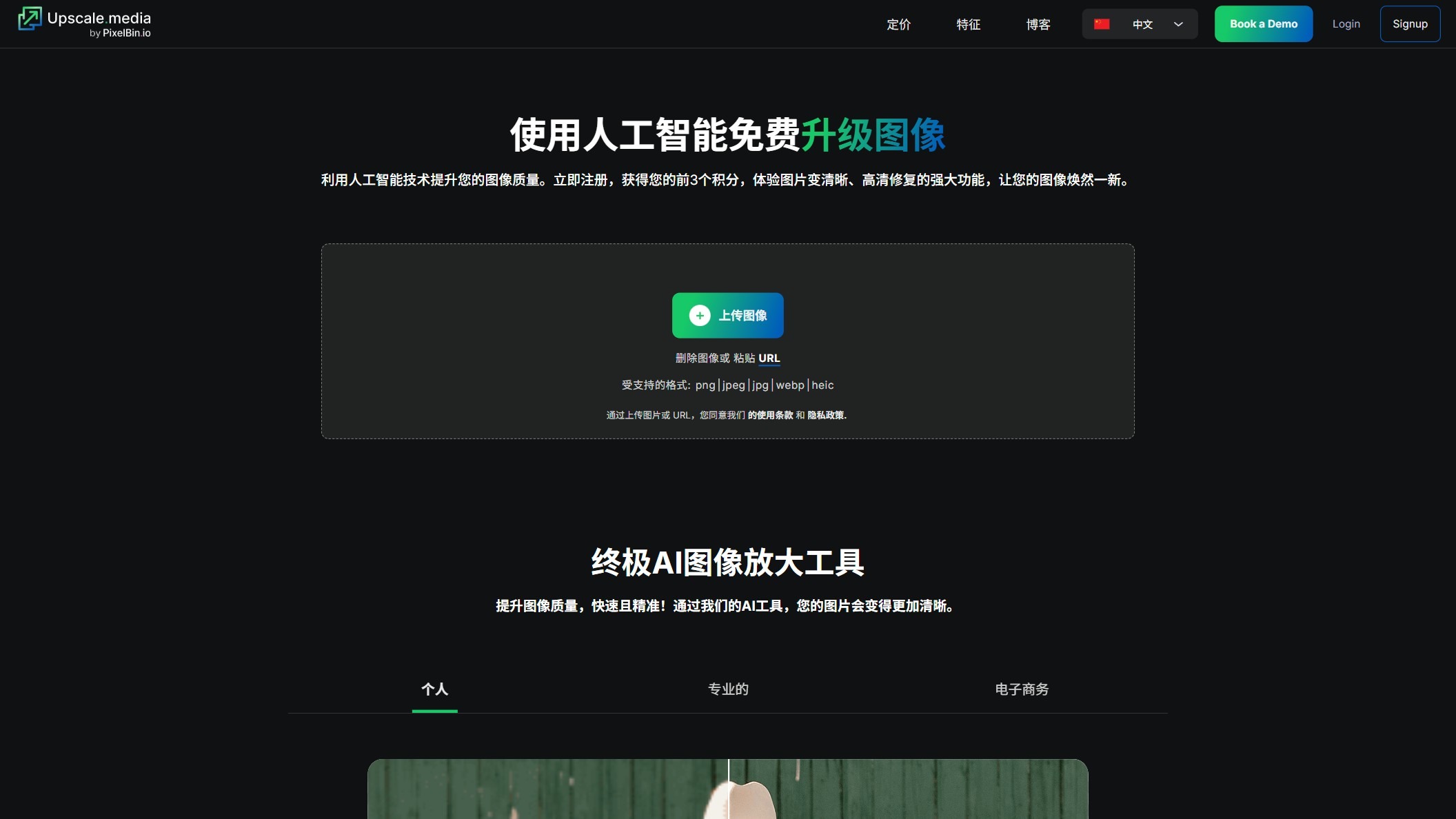 Upscale.media截图